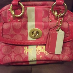 Pink Coach bag